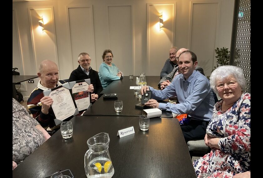 GMB Union honours the contribution and service of Graham Hayden